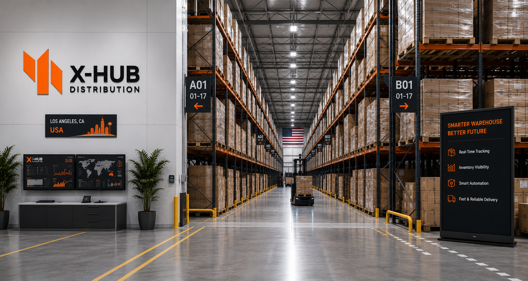 X-HUB Smart Warehouse